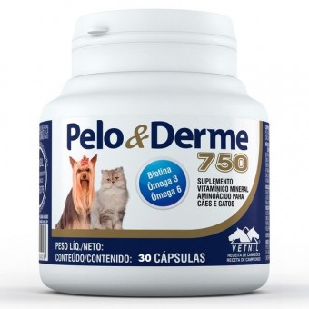 Pelo e Derme 750 - 30 capsulas Pelo e Derme 750 - 30 capsulas
